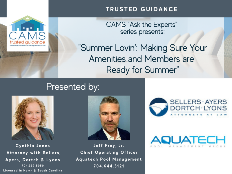 Making Sure Your Amenities and Members are Ready for Summer